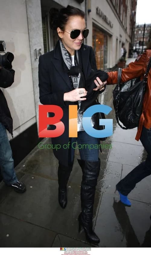 Lindsay Lohan Leaving Office