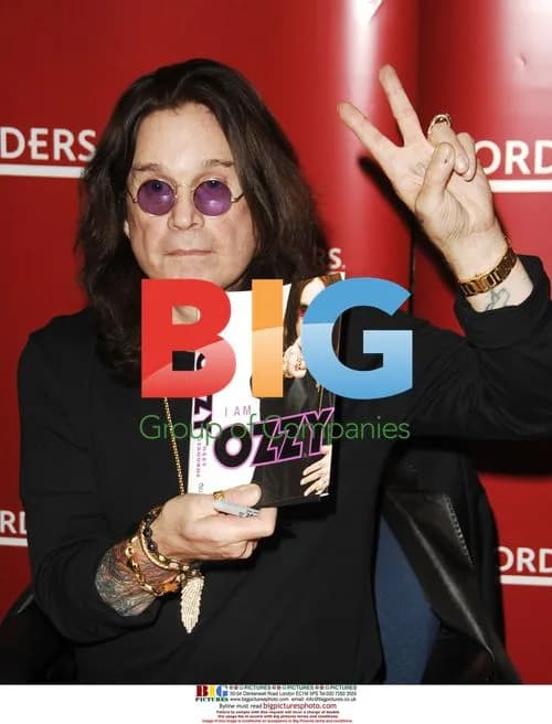 Ozzy Osbourne Book Signing in Las Vegas