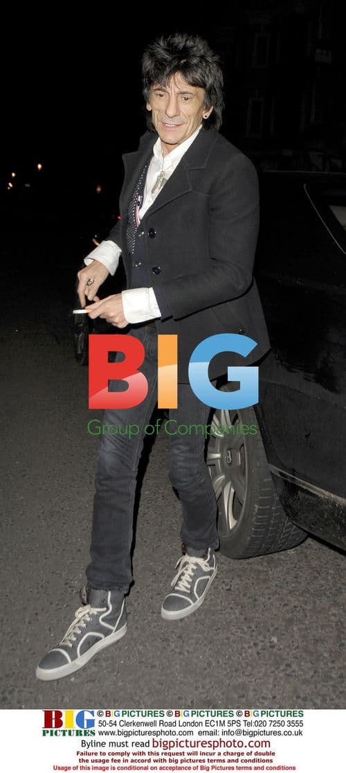 Ronnie Wood at Ivy Club