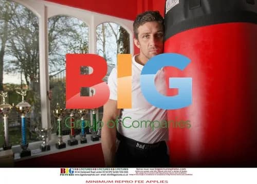 Alex Reid Training in Gym