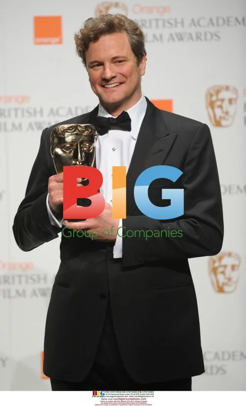 Colin Firth at BAFTA Awards in London