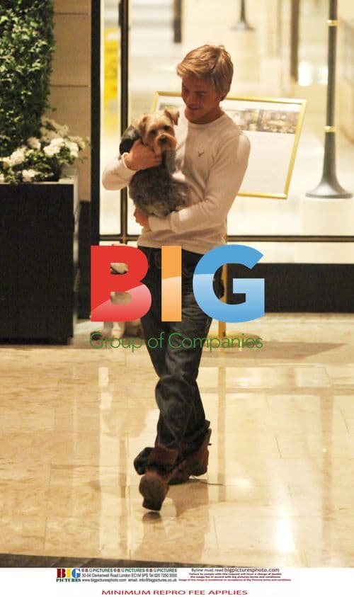 Derek Hough Leaves Cheryl Cole's Hotel