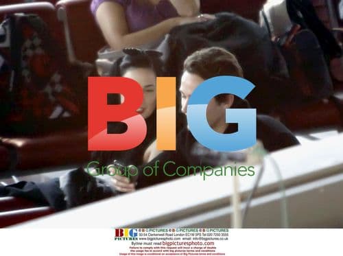 Dita von Teese & Louis-Marie at Nice Airport