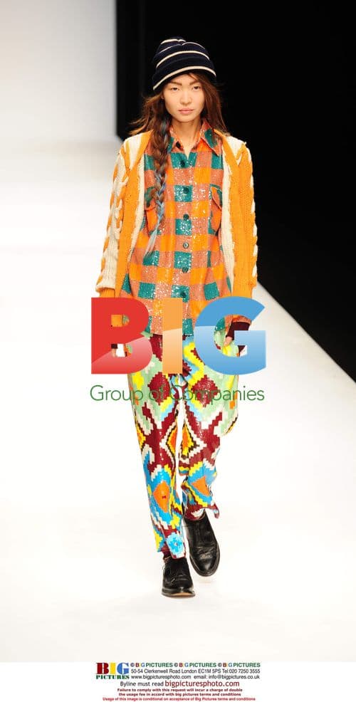 WORLD RIGHTS LONDON FASHION WEEK - ASHISH SHOW