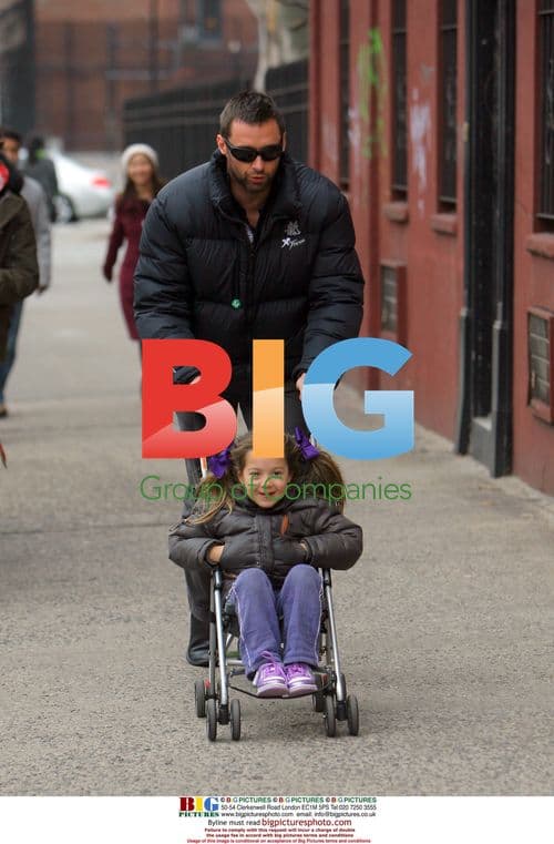 Hugh Jackman Picks Up Daughter Ava