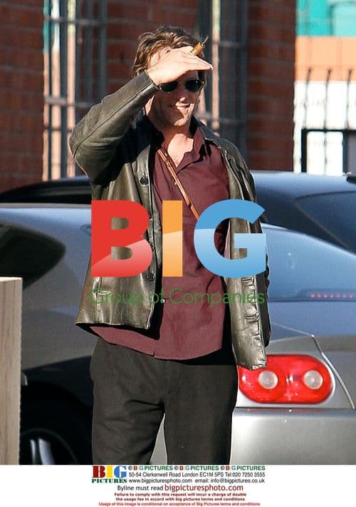 Thomas Jane drives Maserati in Santa Monica