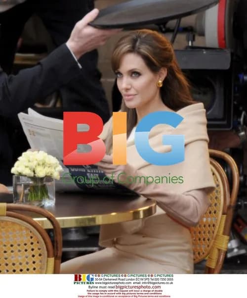 Angelina Jolie on set of 'The Tourist'