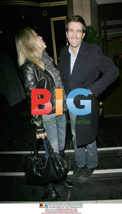 Sharto Copley and Girlfriend at Dorchester Hotel