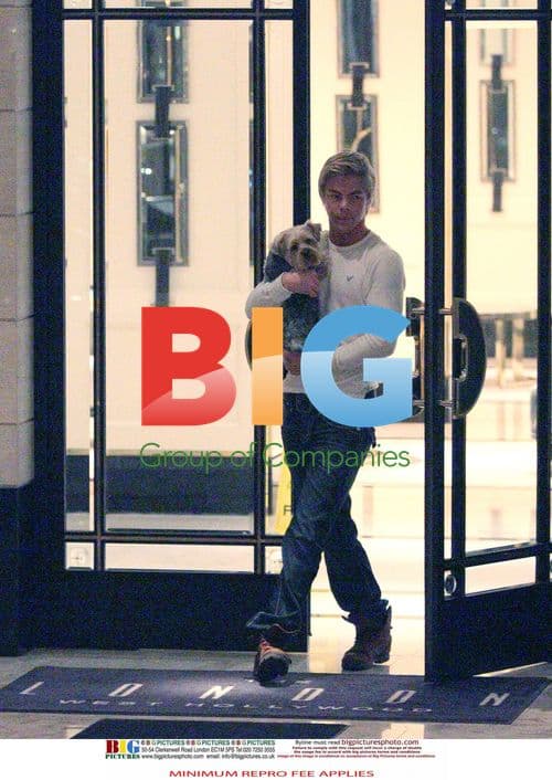 Derek Hough Leaves Cheryl Cole's Hotel