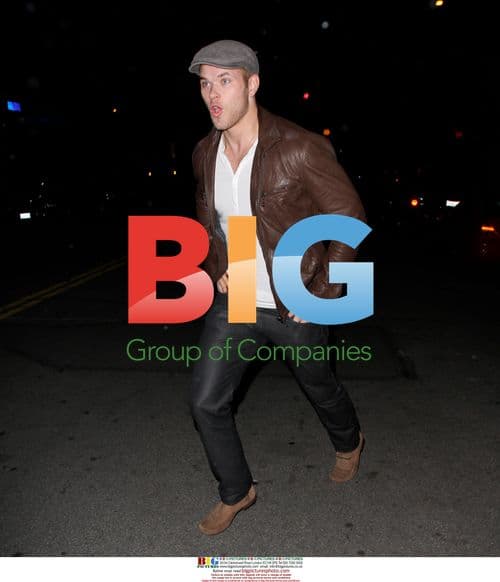 Kellan Lutz at Salon Opening