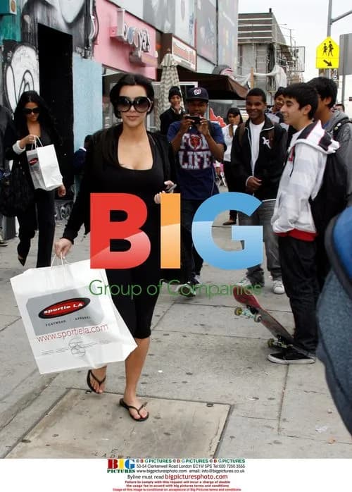 Kim Kardashian Shopping in LA