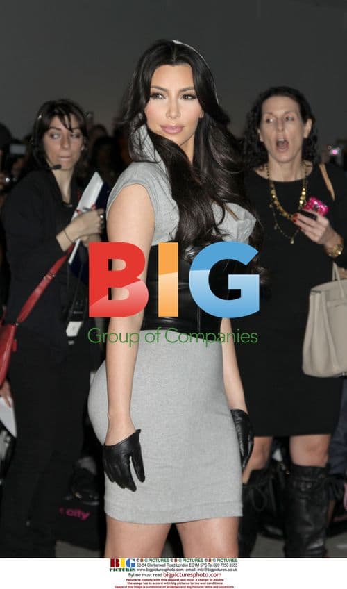 Kim Kardashian at Bebe Fashion Show