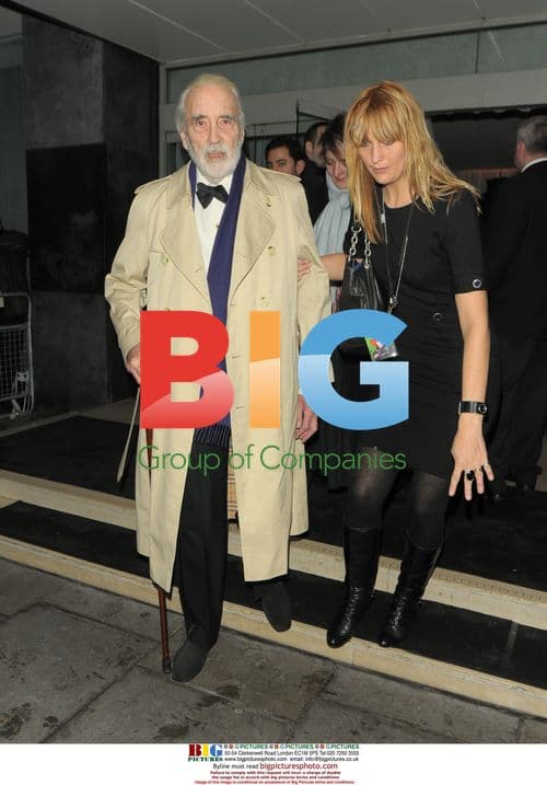 Christopher Lee at 'Alice In Wonderland' Afterparty