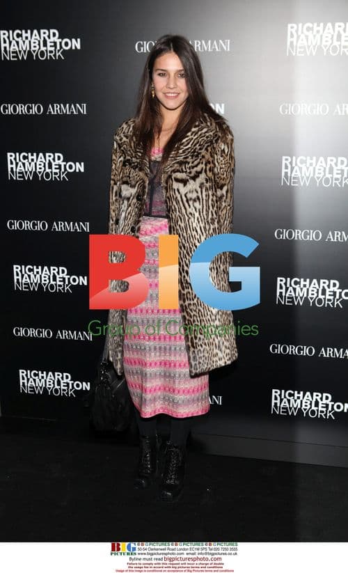 Margherita Missoni at Richard Hambleton Exhibition