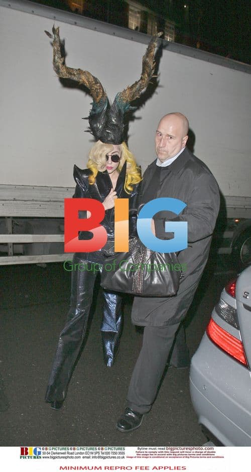 Lady Gaga Leaves Zuma in London