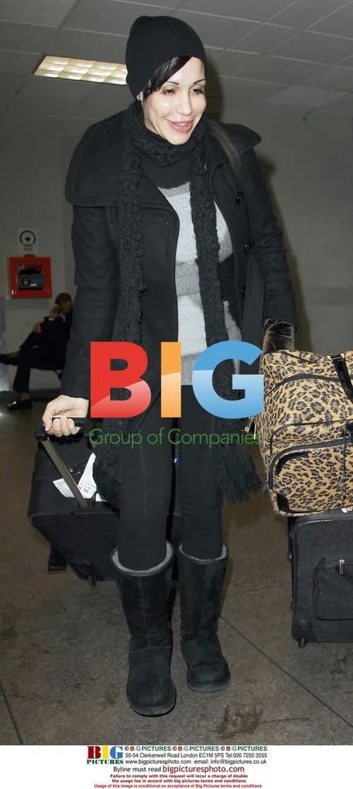 Nadya Suleman, 'Octomom', at JFK Airport