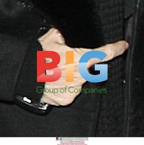 Madonna Exiting Car in NYC