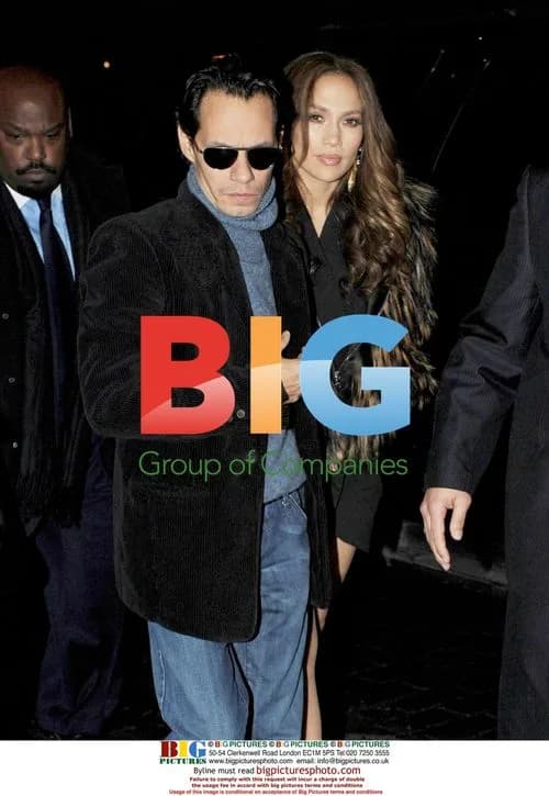 Jennifer Lopez and Marc Anthony in Orlando