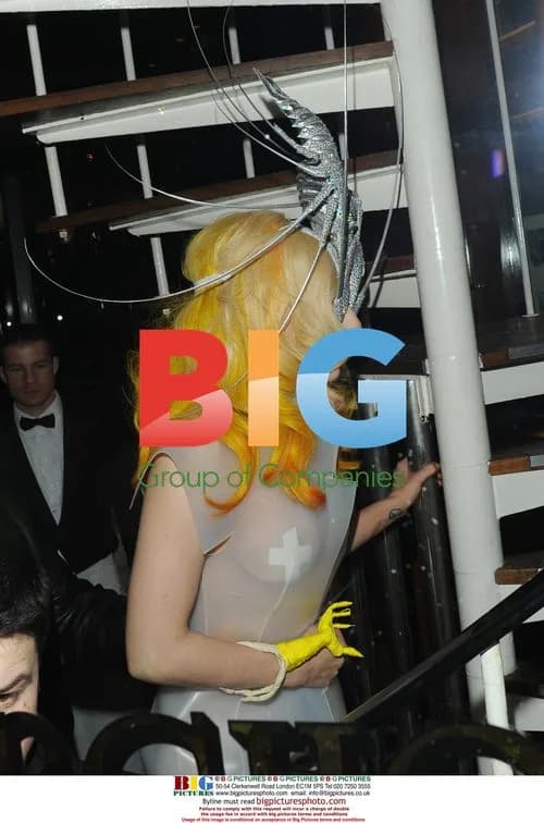 Lady Gaga at London Restaurant