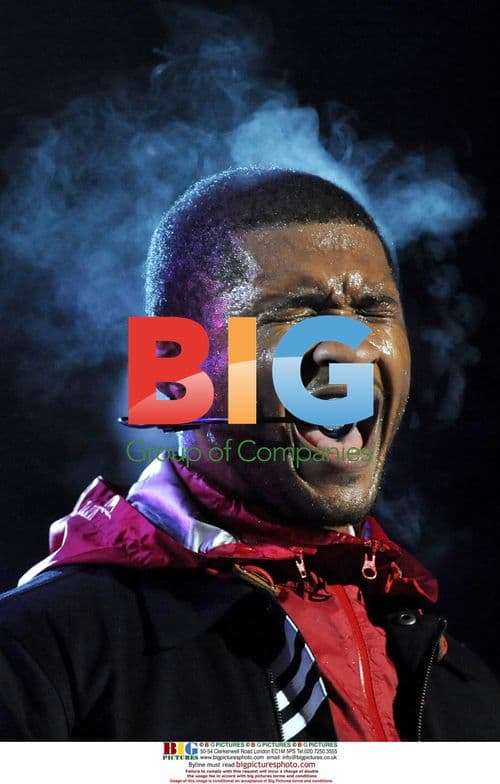 Usher Performs at 2010 Vancouver Olympics
