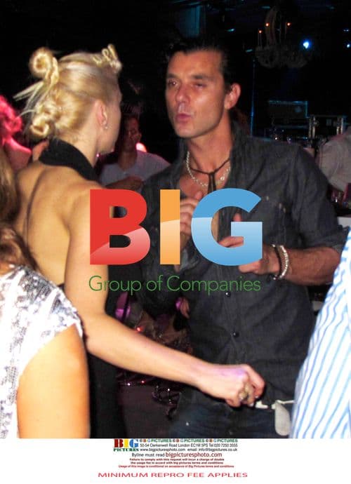 Gwen Stefani and Gavin Rossdale at New Year's Eve Party