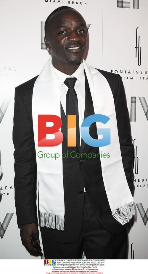 Akon Arrives at Liv Nightclub in Miami