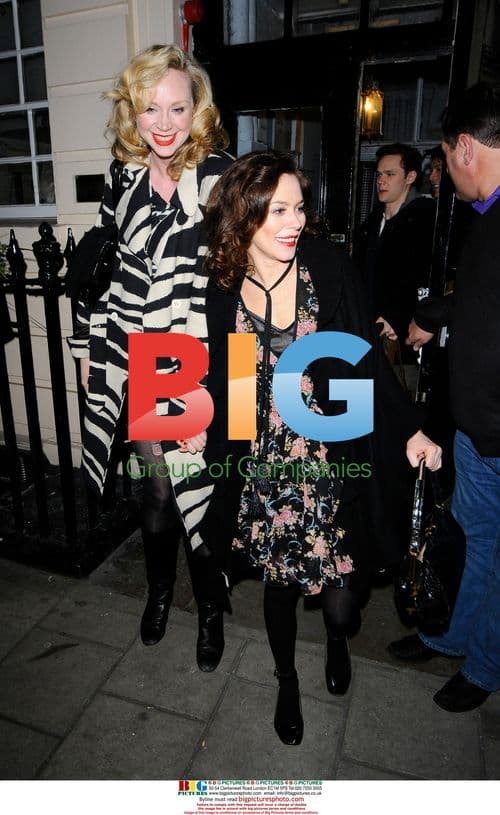 Anna Friel Leaving Haymarket Theatre