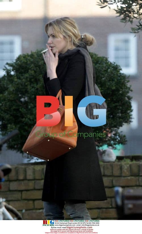 Model Sophie Dahl Smoking on London Street