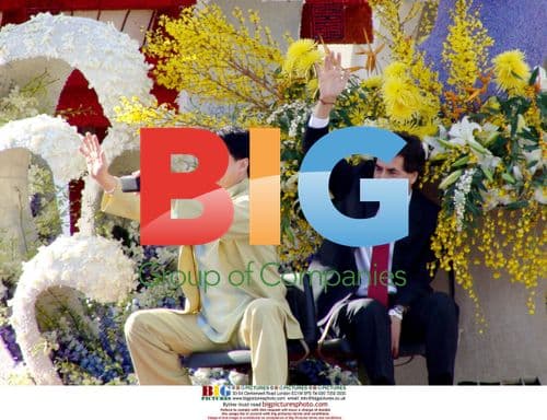 Jackie Chan at Rose Parade