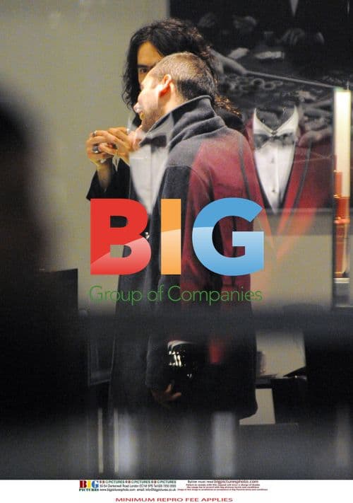 Russell Brand Shopping at Cartier's