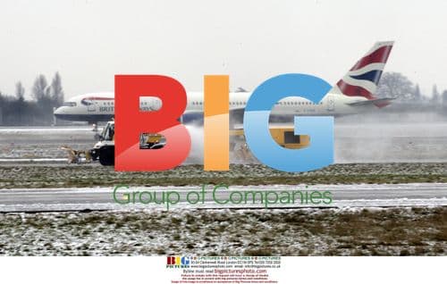 Snow Ploughing at Heathrow Terminal 5