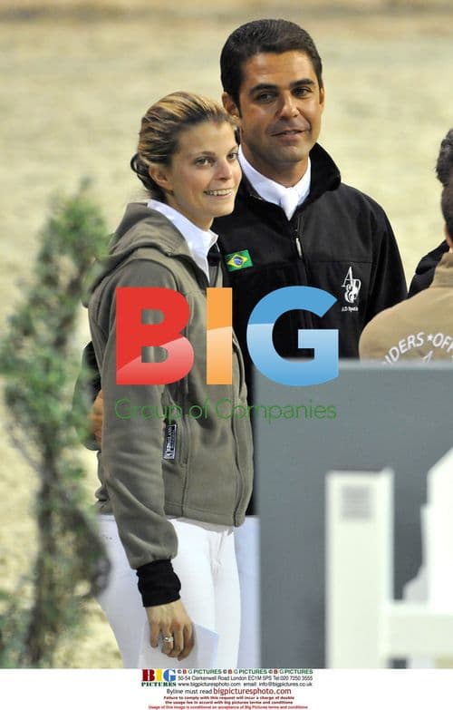 Athina Onassis and Doda at Gucci Masters