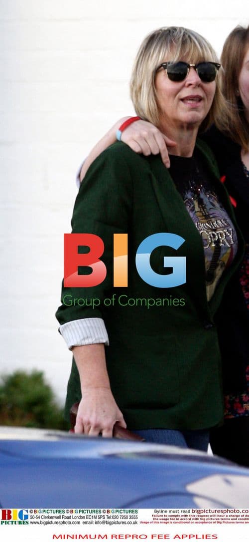 TV Personality Fern Britton with Daughter