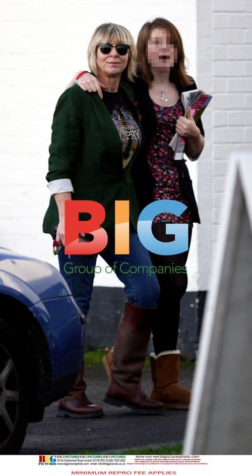 Fern Britton Out with Daughter