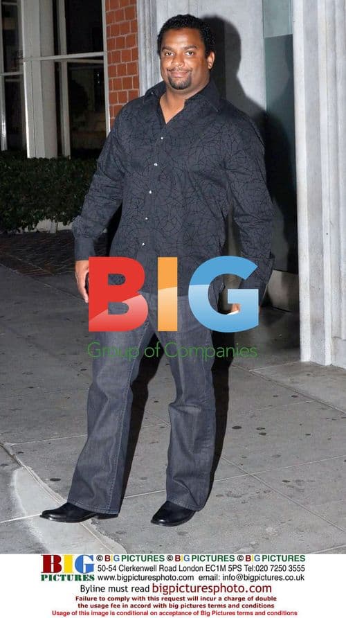 Alfonso Ribeiro Dining in Beverly Hills