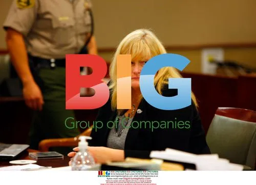 Debbie Rowe Arrives in Court