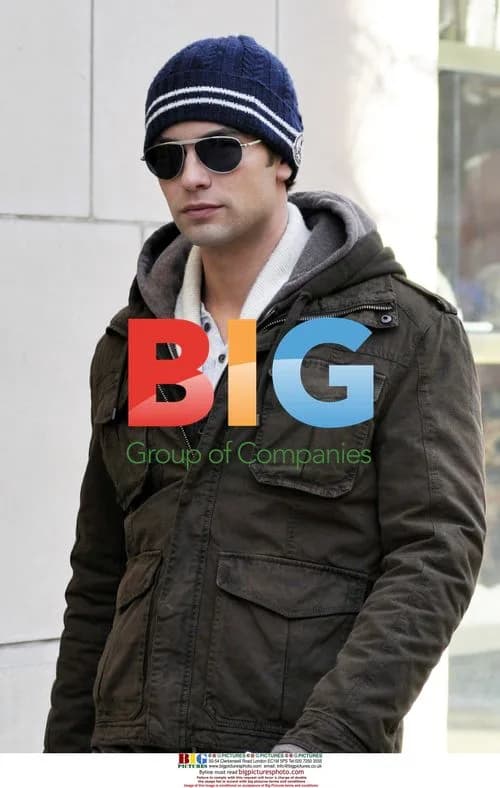 Chace Crawford on 'Gossip Girl' Set