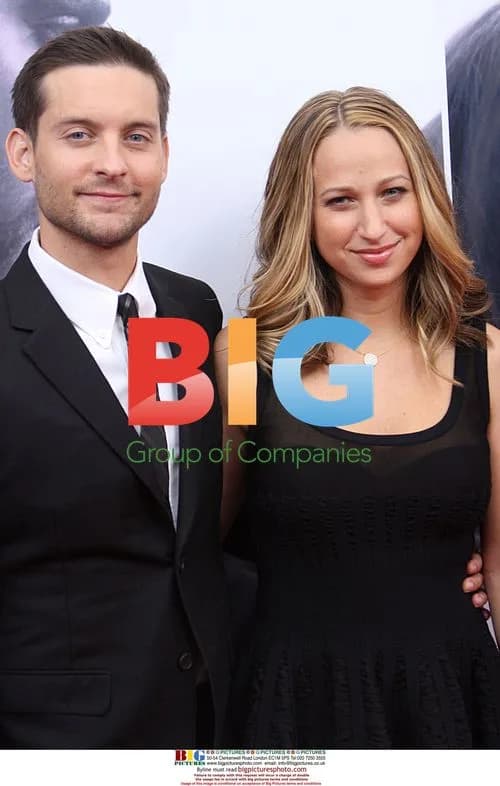 Tobey Maguire and Jennifer Meyer at 'Brothers' Screening