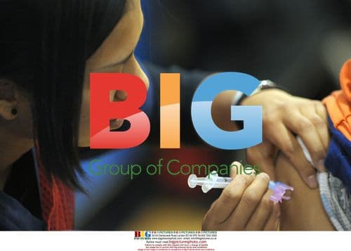 Boy Receives H1N1 Flu Vaccine