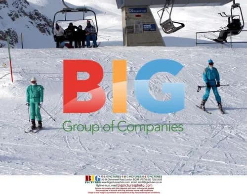 Prince Michael and Wife Skiing in Swiss Alps
