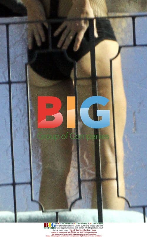 Kelly Lynch Filming 'Passion Play' in Bikini