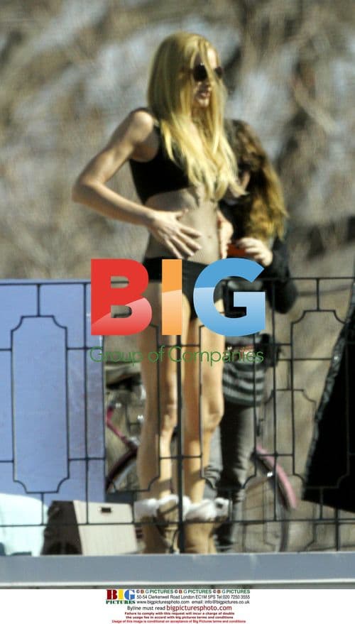 Kelly Lynch films 'Passion Play' in bikini