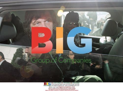 Johnny Depp Arrives in Belgrade, Serbia