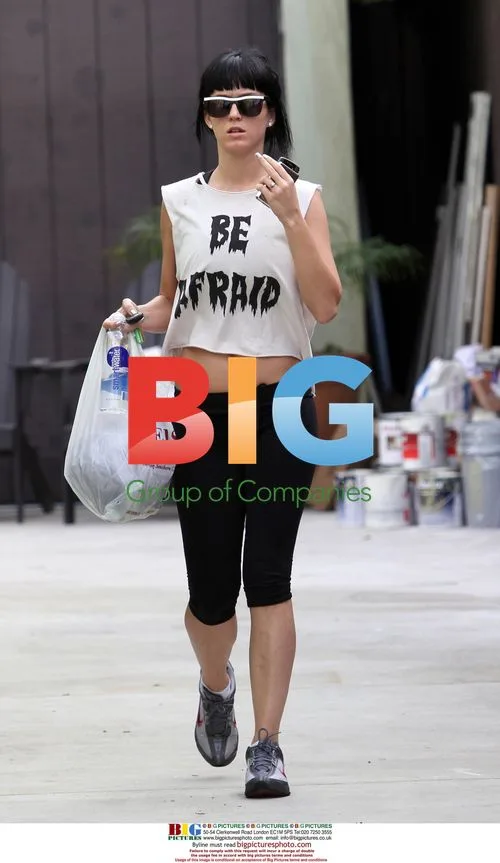 Katy Perry Leaving Gym in LA