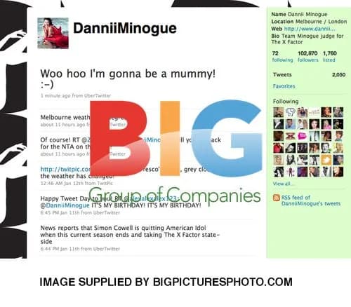 Dannii Minogue Leaves Hospital After Pregnancy Test