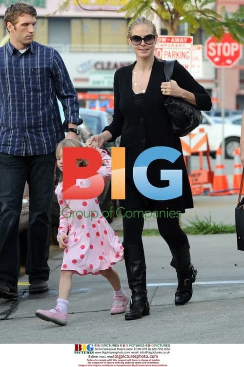 Heidi Klum and Seal with Kids