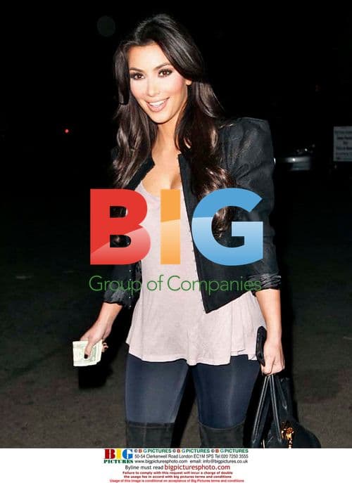 Kim Kardashian Dinner at Fish House