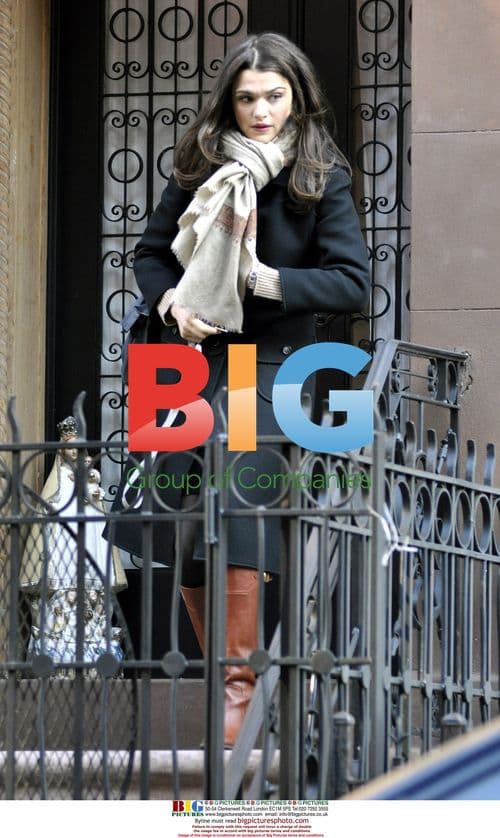 Rachel Weisz leaving for 'The View' Studios