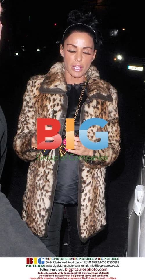 Katie Price and friends at 'Legally Blonde' performance
