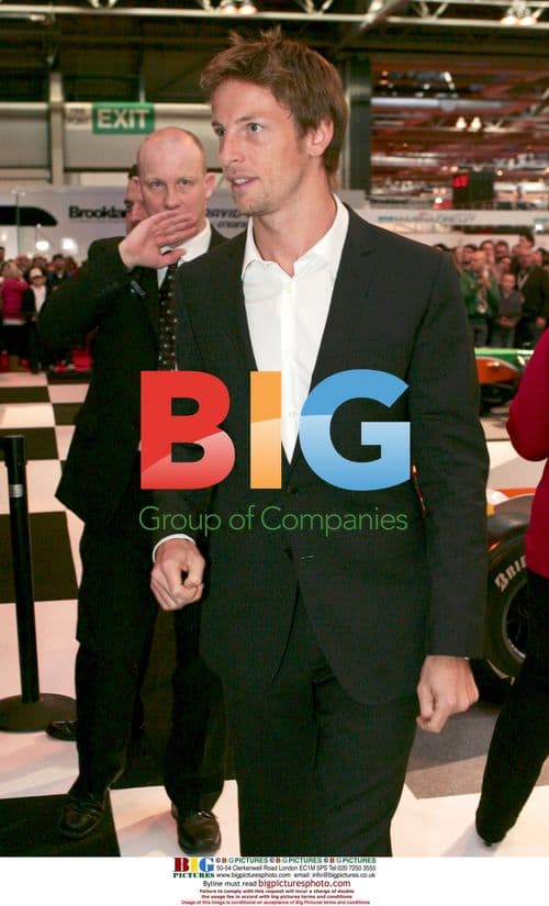 Jenson Button at Autosport International